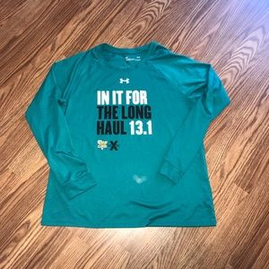 Pittsburgh Marathon In Training UA long sleeve top